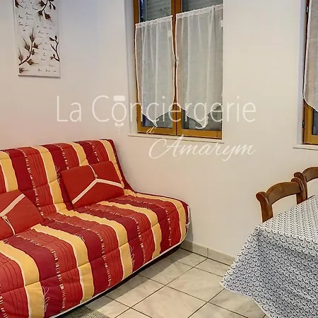 Ferienhaus Maison Mitoyenne 2 Chambres Et Petite Vue Mer *